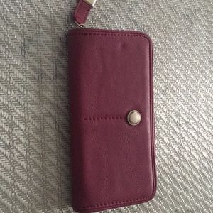 Pink wallet